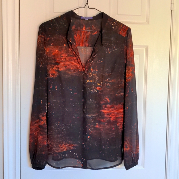 Vivian Tam Tops - S-M Sheer Blouse Vivian Tam